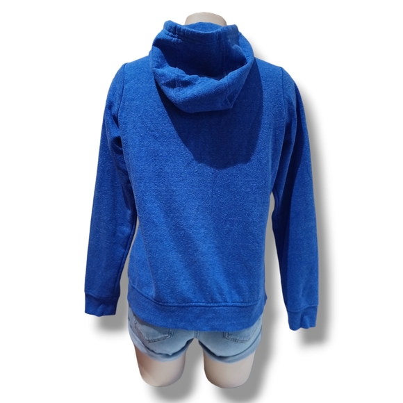 Mondetta Women's Royal Heather Fleece Full Zip Hoodie - Picture 6 of 16